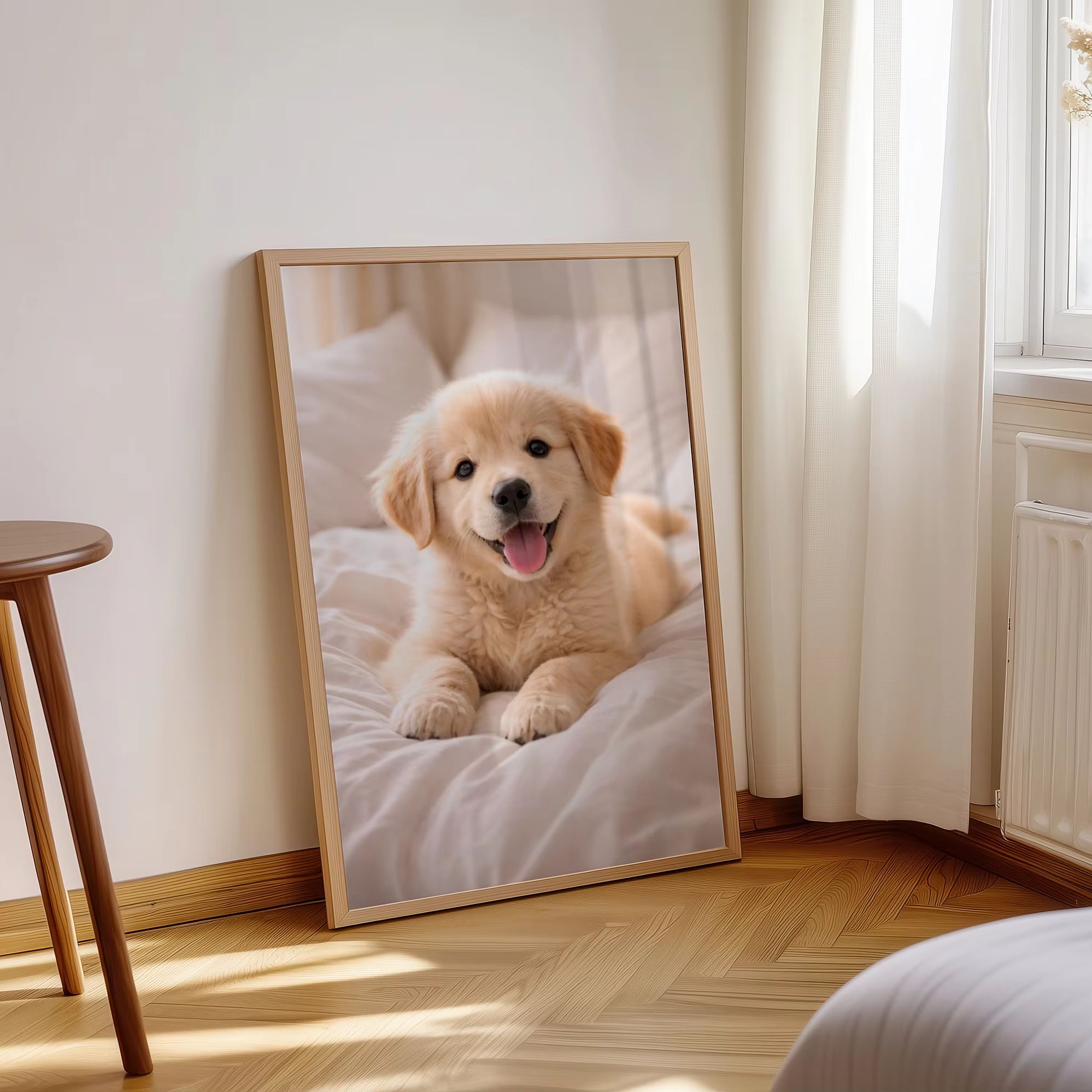 Impressão em tela personalizad - Pet Portrait Custom avaliação e preço